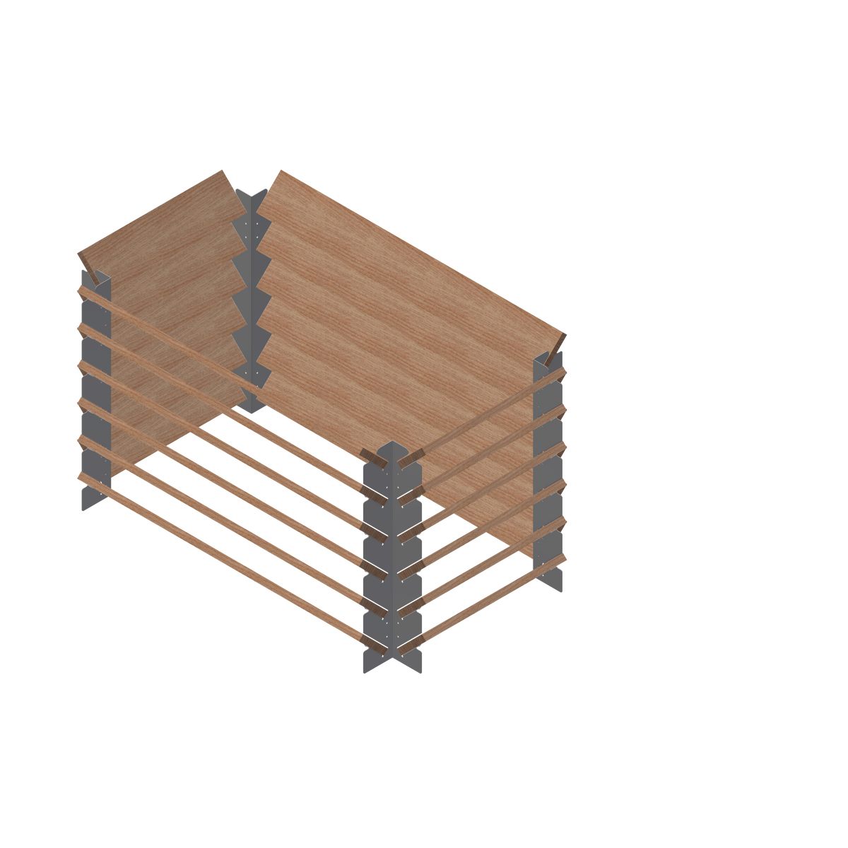 4x2 ft Rectangular Garden Kit
