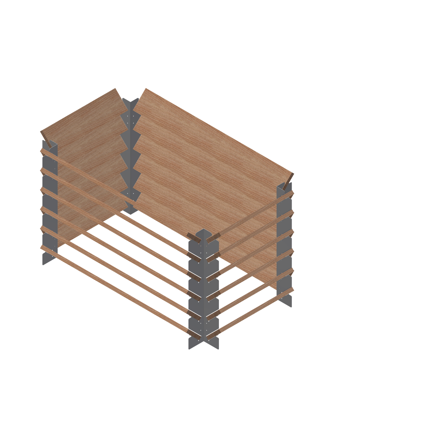 4x2 ft Rectangular Garden Kit